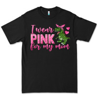 Black I Wear Pink For My Mom Premium Tee - texasbilliewilder