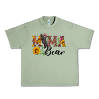 Oil Green pink mama bear with cute bear Urban Heavy Tee - Artiststas