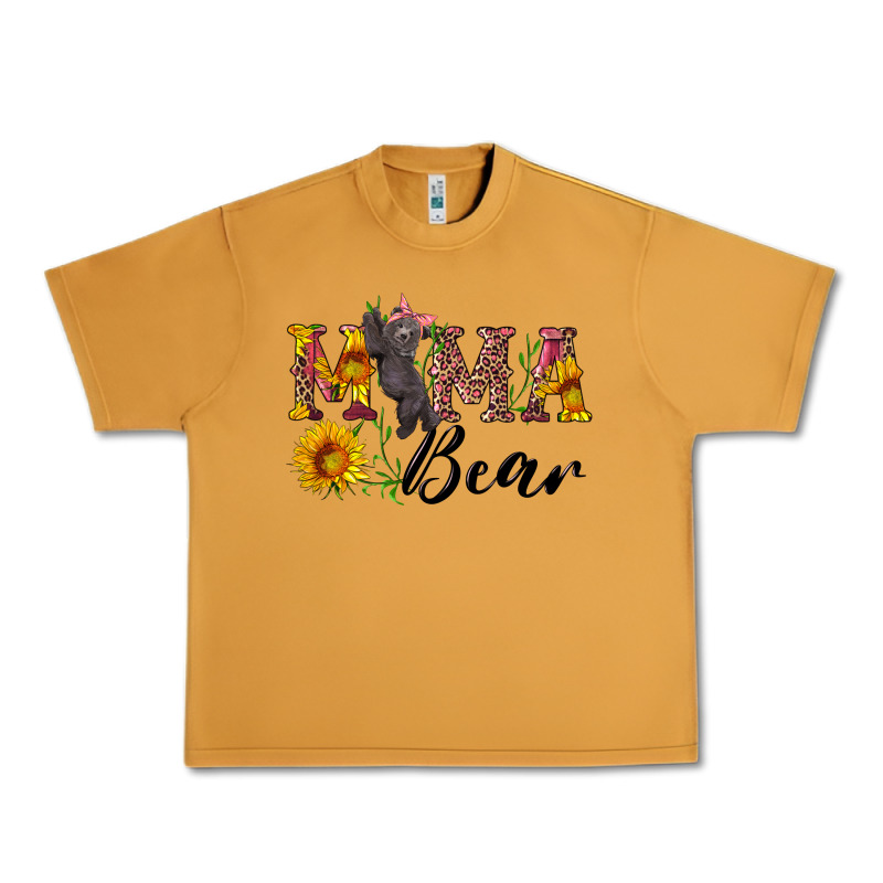 Pink Mama Bear With Cute Bear Urban Heavy Tee by Artiststas | Teevron