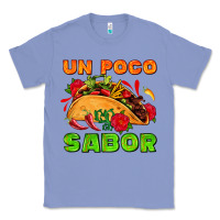 Colony Blue un poco sabor with taco and pepper Classic Tee - AdoDesignShop