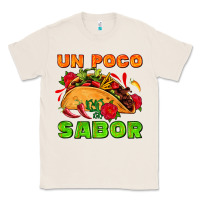 Natural un poco sabor with taco and pepper Classic Tee - AdoDesignShop