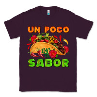Plum un poco sabor with taco and pepper Classic Tee - AdoDesignShop