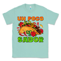 Seafoam un poco sabor with taco and pepper Classic Tee - AdoDesignShop