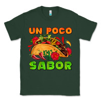 Sports Green un poco sabor with taco and pepper Classic Tee - AdoDesignShop