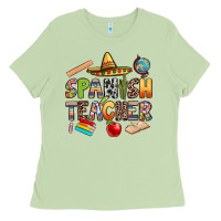 Matcha spanish teacher Ladies Tee - texasbilliewilder