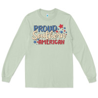 Matcha proud southern american Long Sleeve Tee - MaliasSmallBusiness