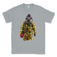 Heather Grey Firefighter Classic Tee - LillyAllenDesigns