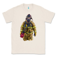 Natural Firefighter Classic Tee - LillyAllenDesigns