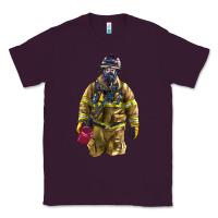 Plum Firefighter Classic Tee - LillyAllenDesigns
