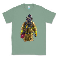 Sage Firefighter Classic Tee - LillyAllenDesigns