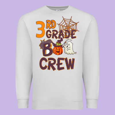 3rd Grade Boo Crew Premium Sweatshirt Designed By Bettercallsaul