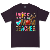Plum wife mom teacher Premium Tee - Zillion Design Studio