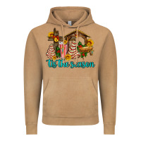 Tis The Seasin With Christmas Cake Abd Jesus Vintage Hoodie | Teevron