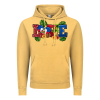 Vintage Mustard love haitian republic Vintage Hoodie - RanaPortraitStore