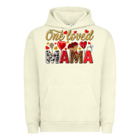Pigment Pistachio One loved mama valentines day Urban Hoodie - HowdyJamesFarm