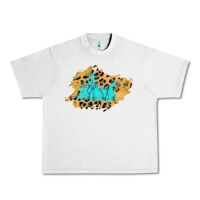 Lunar Rock glitter leopard turquoise patch Urban Heavy Tee - AdoDesignShop