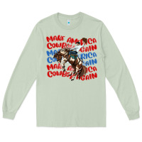 Matcha make america cowboy again Long Sleeve Tee - MaliasSmallBusiness