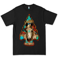 Black arrowhead horse Premium Tee - RanaPortraitStore