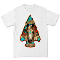 White arrowhead horse Premium Tee - RanaPortraitStore