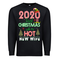 Black 2020 First Christmas With My Hot New Wife Premium Sweatshirt - Bettercallsaul