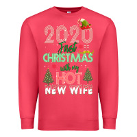 Cardinal 2020 First Christmas With My Hot New Wife Premium Sweatshirt - Bettercallsaul