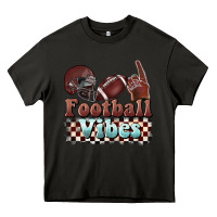 Asphalt football vibes Heavy Core Tee - BarkalooDesign
