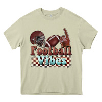 Mossy football vibes Heavy Core Tee - BarkalooDesign