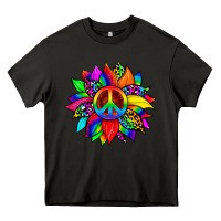 Asphalt pride sunflower Heavy Core Tee - Zillion Design Studio
