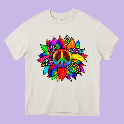 Pride Sunflower Heavy Core Tee Designed By Zillion Design Studio