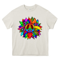 Cream pride sunflower Heavy Core Tee - Zillion Design Studio