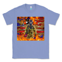 Colony Blue Western Firefighter With American Classic Tee - LillyAllenDesigns