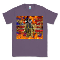 Lavender Western Firefighter With American Classic Tee - LillyAllenDesigns