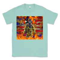 Seafoam Western Firefighter With American Classic Tee - LillyAllenDesigns