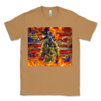 Toasted Coconut Western Firefighter With American Classic Tee - LillyAllenDesigns