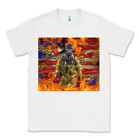 White Western Firefighter With American Classic Tee - LillyAllenDesigns