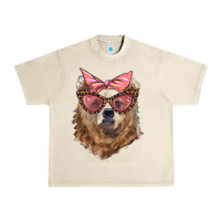 Sandshell mama bear with glasses and bandana Urban Heavy Tee - Artiststas