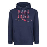 Navy Mama Tried Heavyweight Hoodie - Bettercallsaul