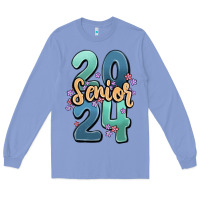 Colony Blue senior 2024 Long Sleeve Tee - MaliasSmallBusiness