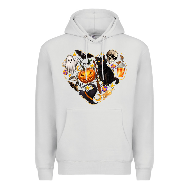 Halloween Heart Premium Hoodie by texasbilliewilder | Teevron