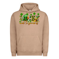 Pigment Burro Lucky and i gnome it St. Patrick's Day Urban Hoodie - CowGirlArtShop