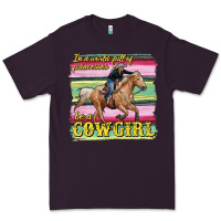 Plum in a world full of princesses be a cowgirl Premium Tee - RanaPortraitStore