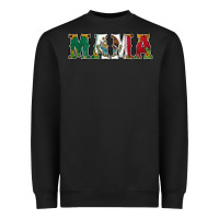 Black mexican flag mama Heavyweight Sweatshirt - Jasminsmagicworld