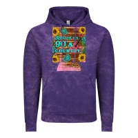 Cloud Purple raised 90's country guitar cactus sunflower's 12 oz can cooler (regula Vintage Hoodie - Artiststas