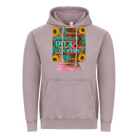 Vintage Zinc raised 90's country guitar cactus sunflower's 12 oz can cooler (regula Vintage Hoodie - Artiststas