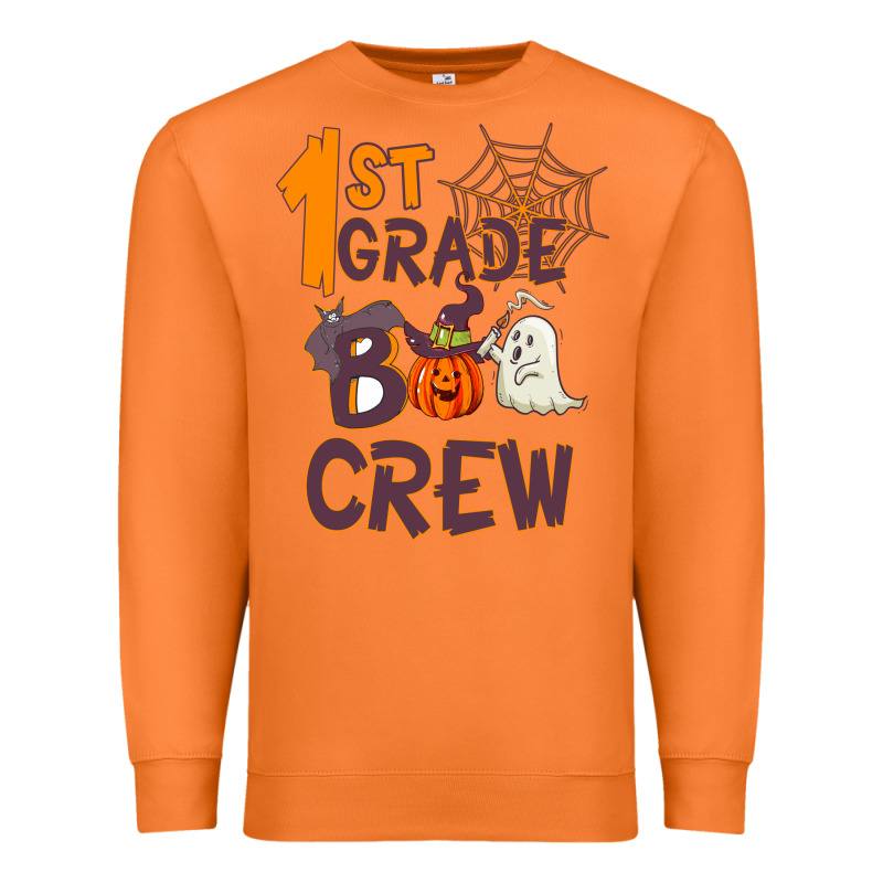 1 St Grade Boo Crew Premium Sweatshirt by Bettercallsaul | Teevron