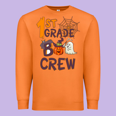 1 St Grade Boo Crew Premium Sweatshirt Designed By Bettercallsaul