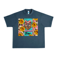 Midnight Navy mama bear Urban Heavy Tee - Artiststas
