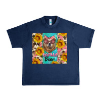 Navy mama bear Urban Heavy Tee - Artiststas