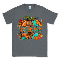 Charcoal Heather bus driver pumpkin Classic Tee - NancyCooperArtShop