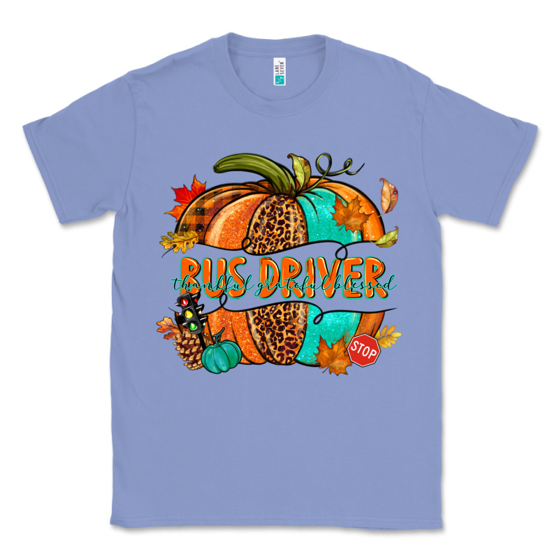 Bus Driver Pumpkin Classic Tee by NancyCooperArtShop | Teevron